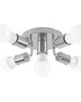 Lampa Sufitowa Reflektor Metalowa APP707-5c CHROM  7