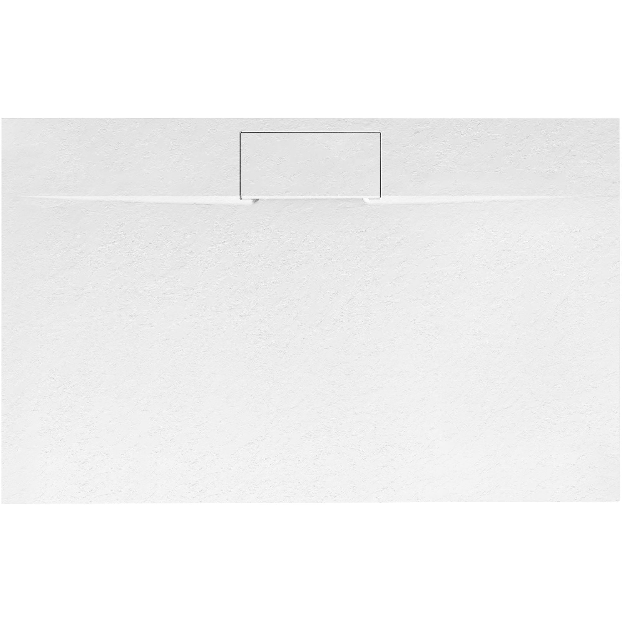 Brodzik prysznicowy Bazalt Long White 80x100