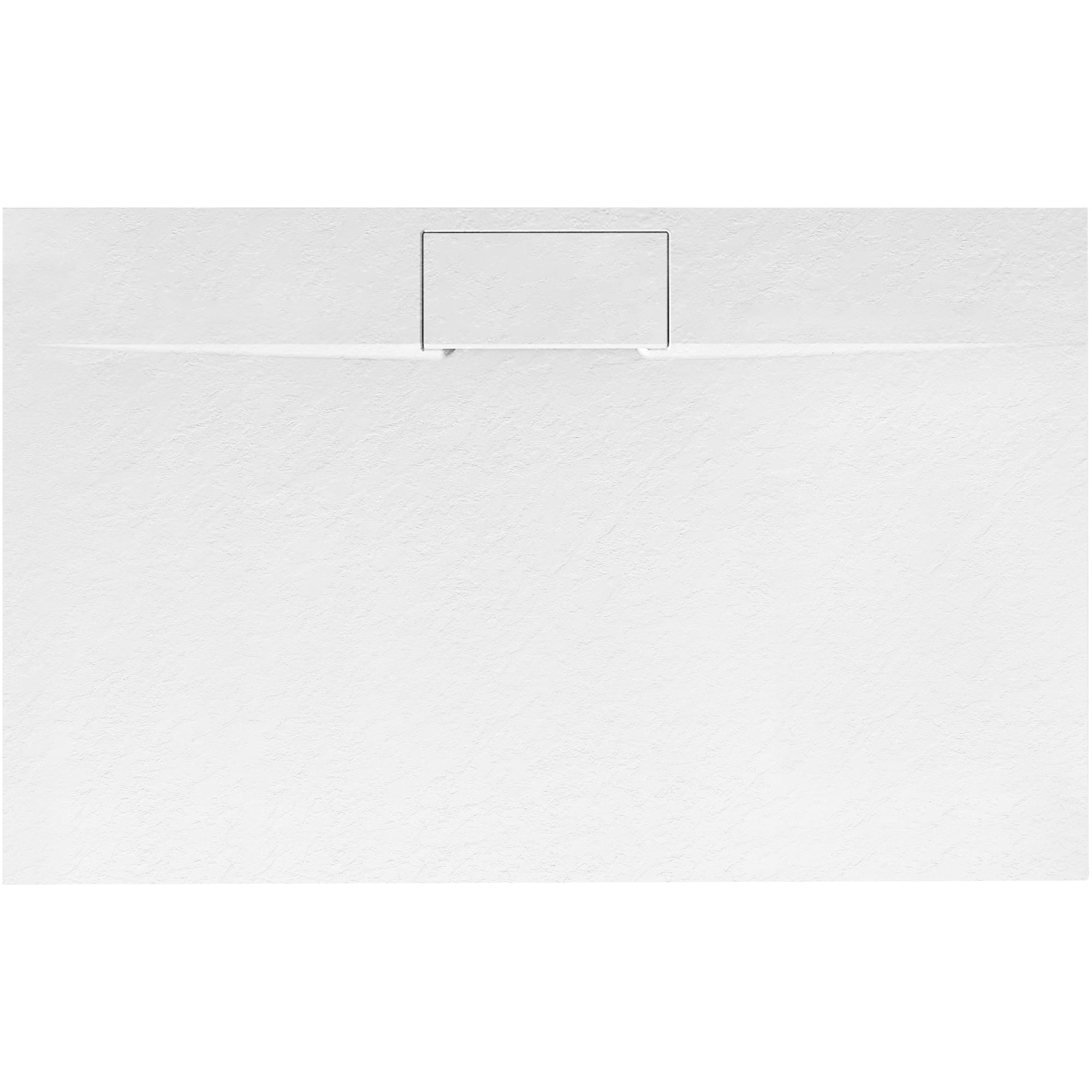 Brodzik Prysznicowy Bazalt Long White 80x100  2