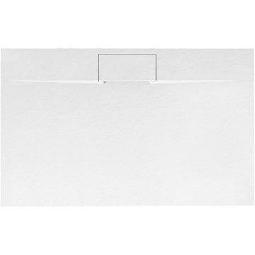 Brodzik prysznicowy Bazalt Long White 80x100