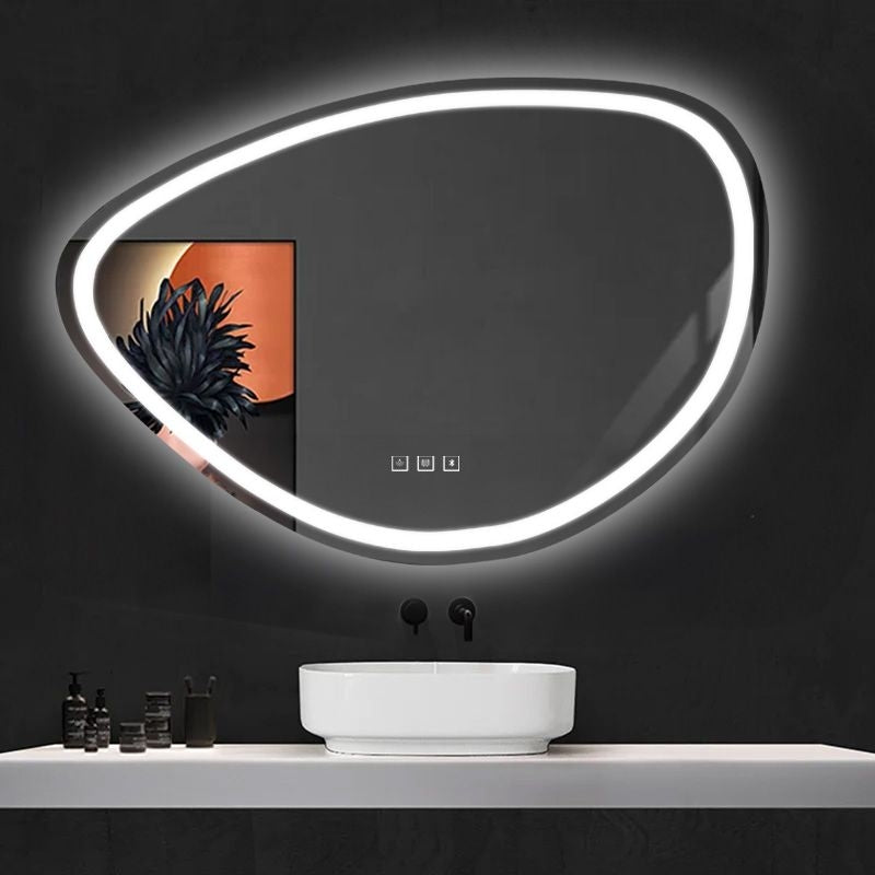 LUSTRO ŚCIENNE LED Z FUNKCJĄ BLUETOOTH 70x100cm FOG  11
