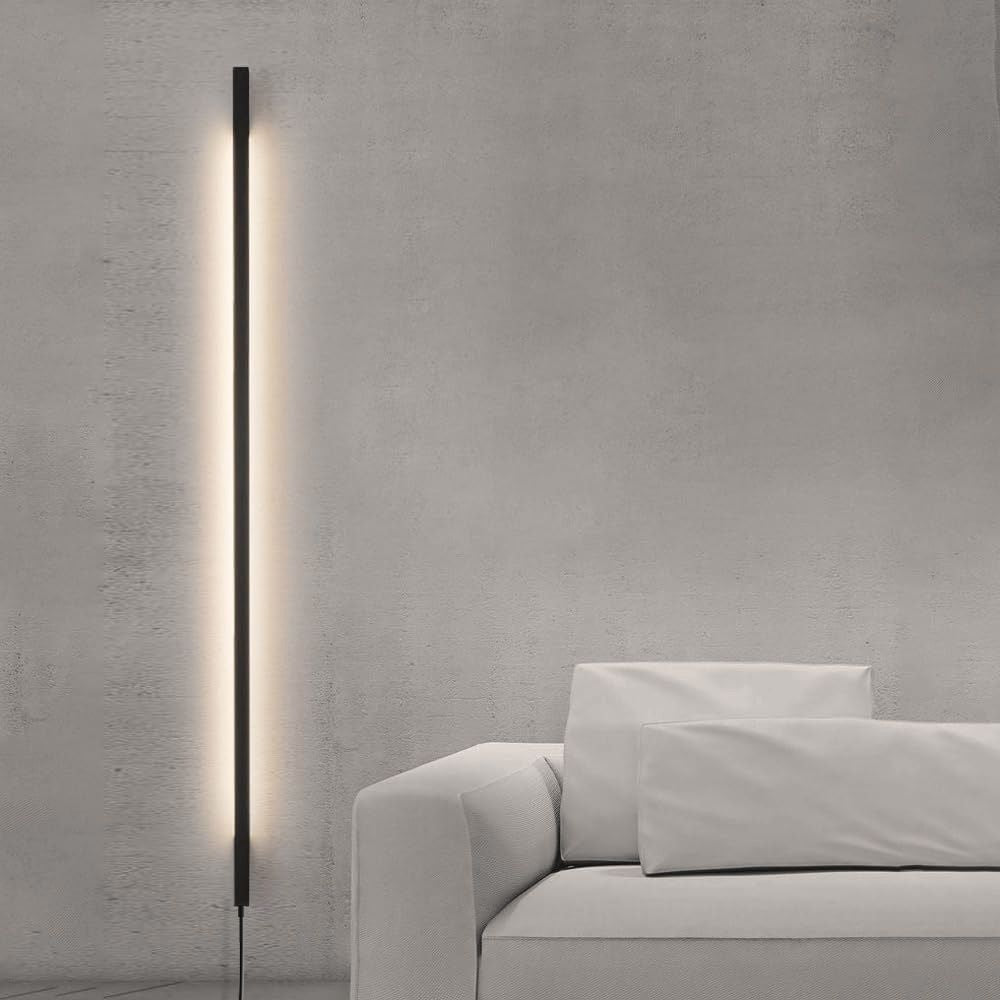 Kinkiet Ścienny Led Lhj065-w 120cm Czarny  5