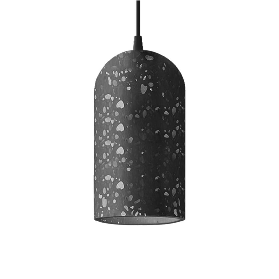 Lampa Wisząca Betonowa APP997-1CP B Czarna
