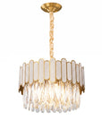 Lampa sufitowa wisząca APP1746-4CP 40 cm Złota  1