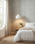 Lampa Sufitowa Wisząca Metalowa APP237-1CP Biała  4
