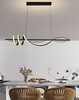 Lampa Wisząca Led Lhj041-cp 100 Cm Czarna  3
