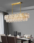 LAMPA KRYSZTAŁOWA WISZĄCA APP1198-4CP ZŁOTA