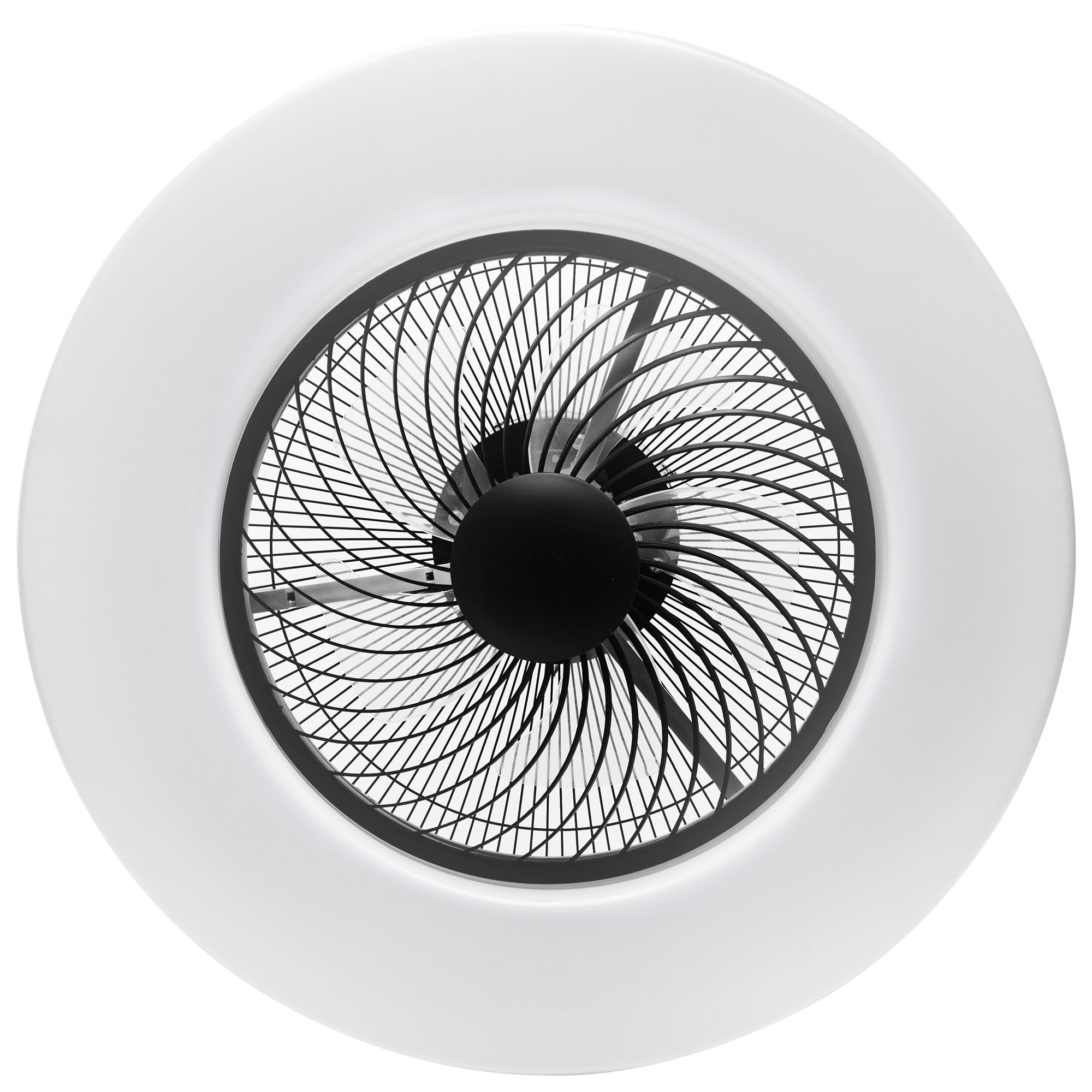 Lampa Z Wiatrakiem App1552-c Black  5