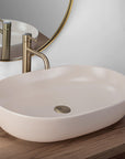Umywalka nablatowa Rea CLEO 61 BEIGE MATT