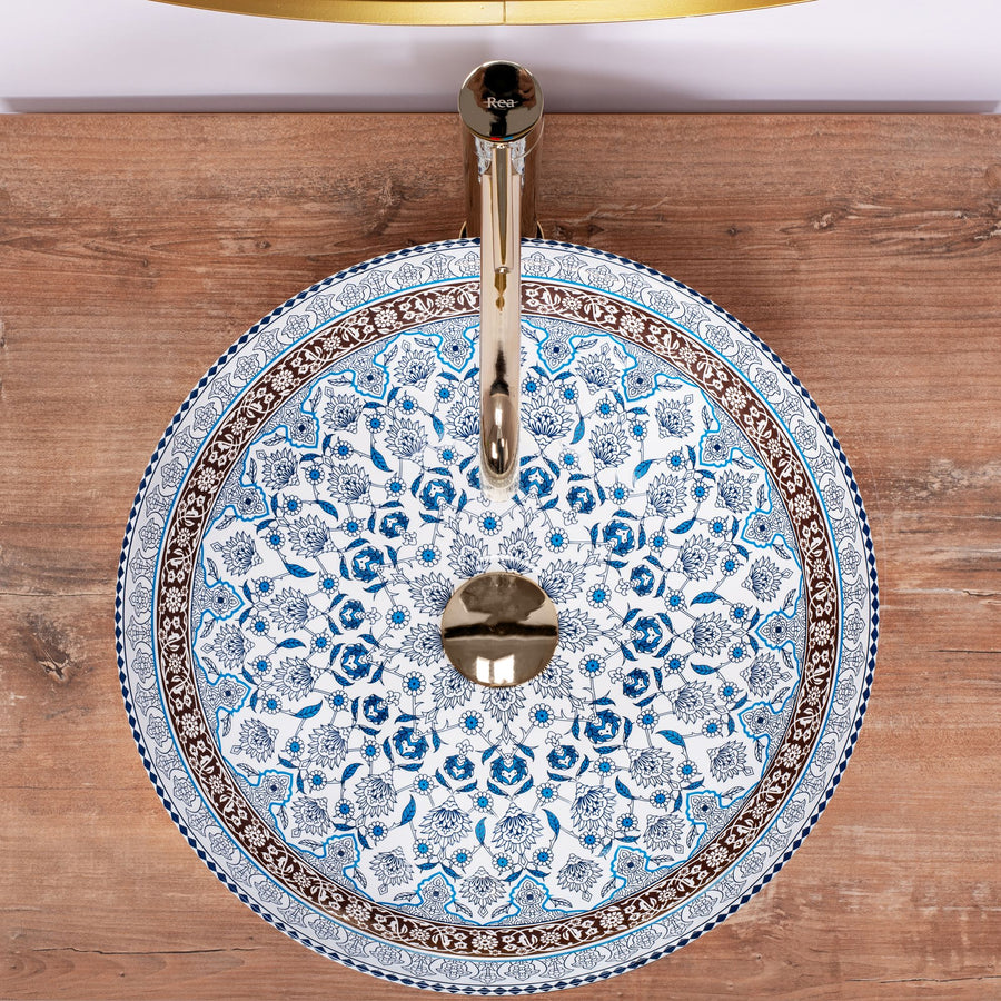 UMYWALKA NABLATOWA REA ARTE BLUE  4