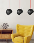 Lampa Sufitowa Wisząca Potrójna APP383-3CPR  4