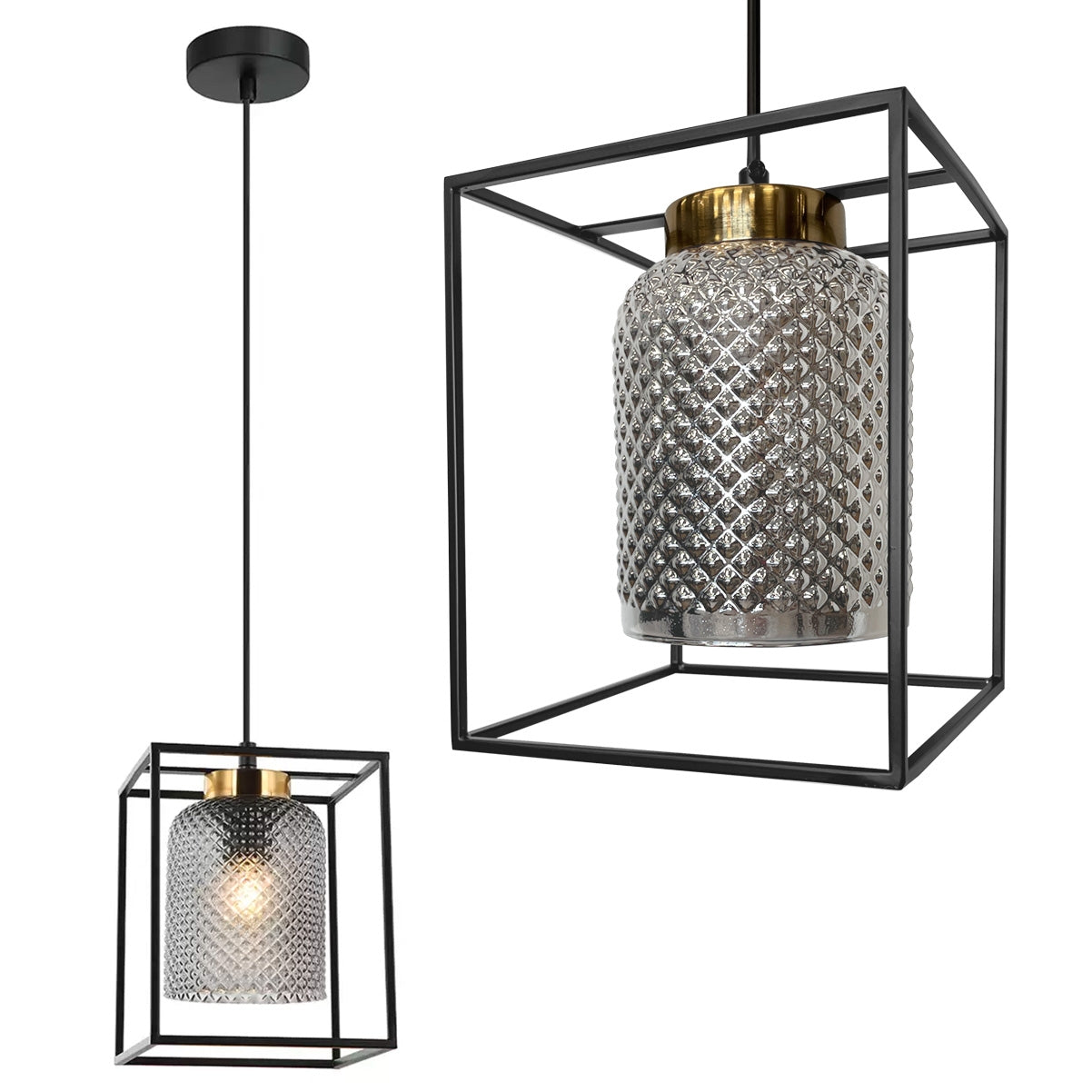 LAMPA SUFITOWA WISZĄCA APP1265-CP  1