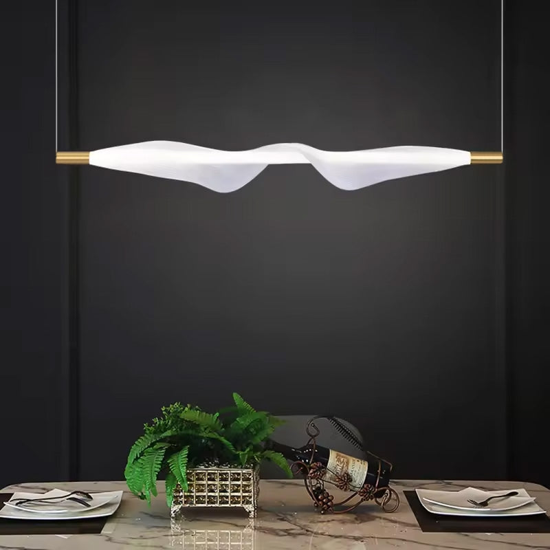 LAMPA SUFITOWA WISZĄCA LED APP1445-CP Złota  2