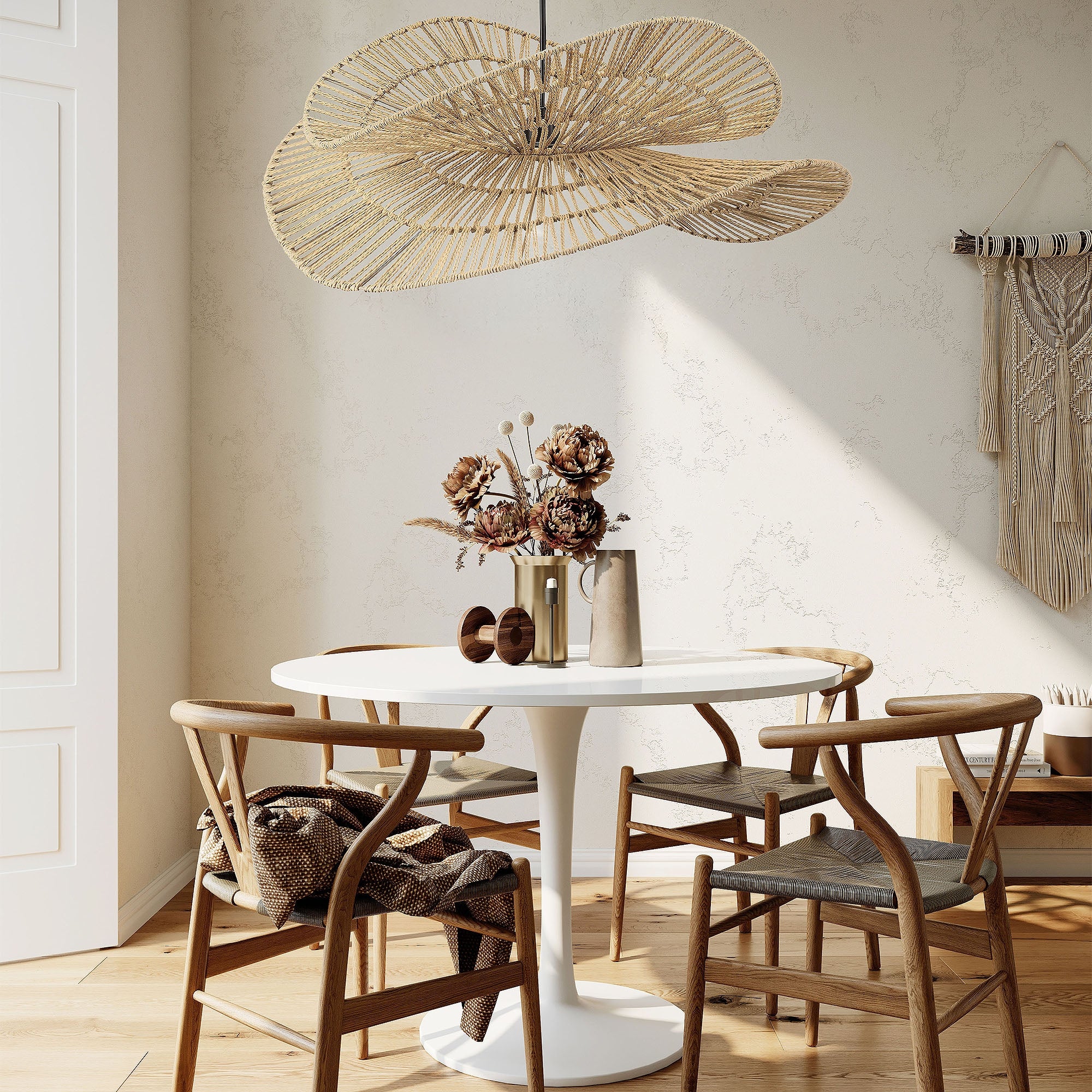 Lampa sufitowa wisząca boho APP1737-1CP 50CM  3