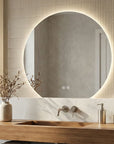 Lustro ścienne LED 90cm Fabio  2