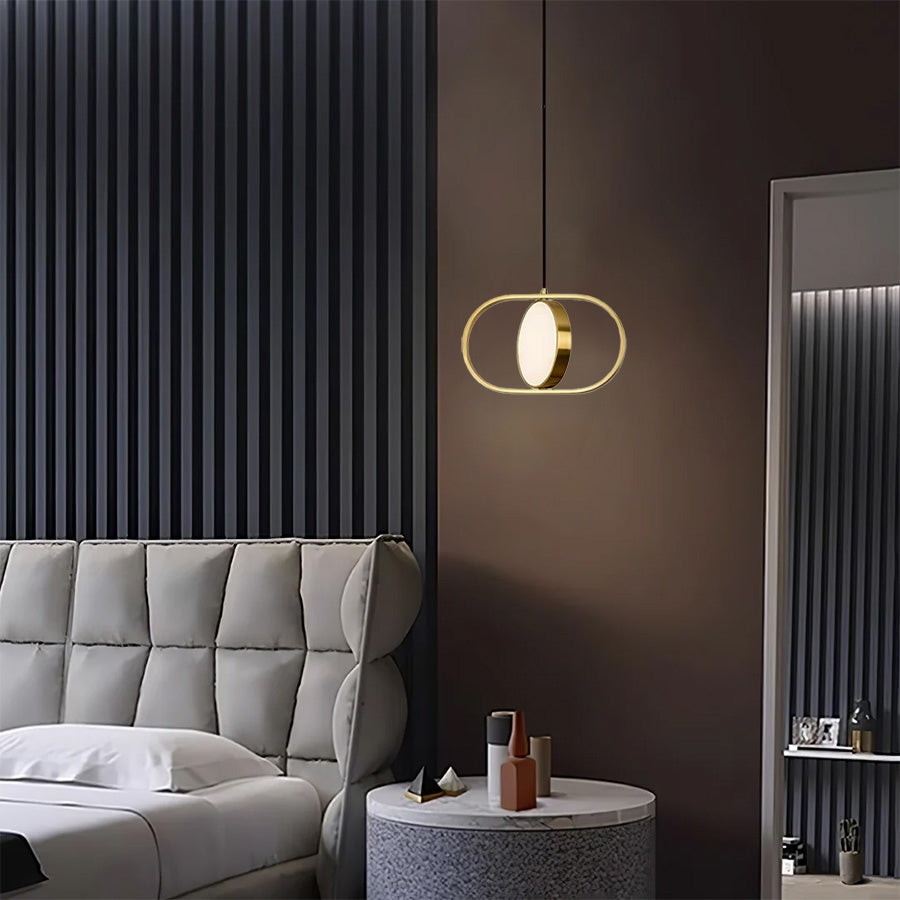 Lampa Wisząca Led App1555-cp Gold  7