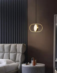 Lampa Wisząca Led App1555-cp Gold  7