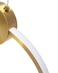 LAMPA SUFITOWA WISZĄCA LED APP1394-CP OLD GOLD 30cm