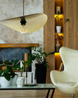 LAMPA SUFITOWA WISZĄCA APP1469-1CP czarno/złota  2