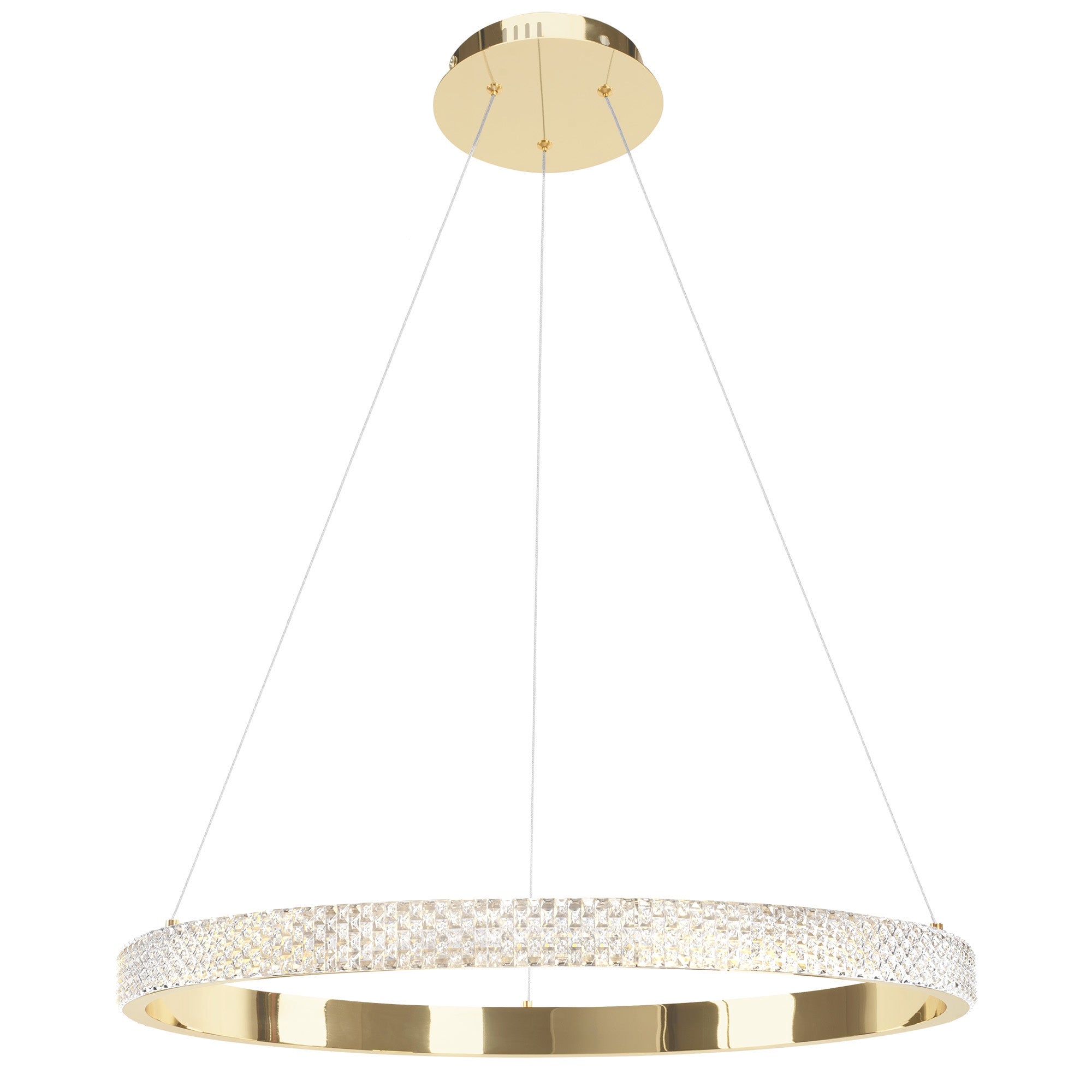 Lampa Sufitowa Wisząca Led App1510-cp Gold  1