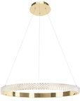 Lampa Sufitowa Wisząca Led App1510-cp Gold  1