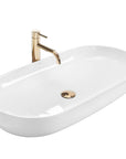 Umywalka Nablatowa REA CLEO 81 White