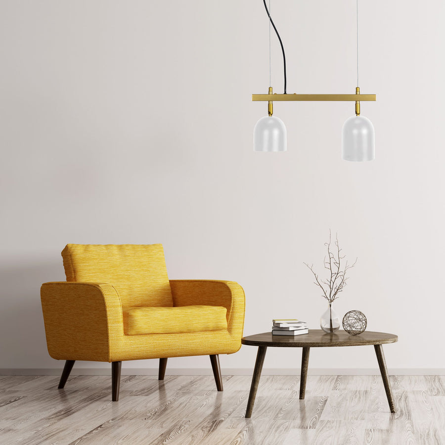 Lampa Wisząca APP1032-2CP Biała