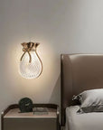 Lampa Sufitowa Wisząca Lhj107-1cp Jasne Różowe Złoto  9