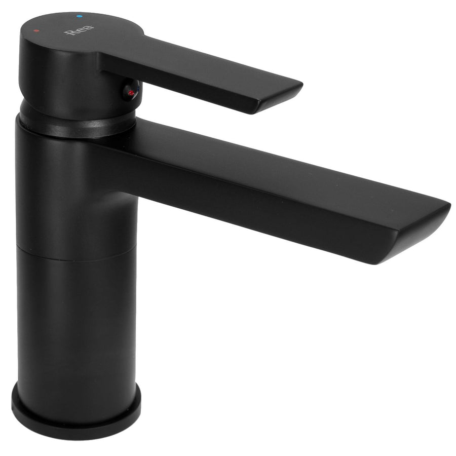 Bateria Umywalkowa REA ARGUS Czarna Niska