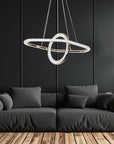 Lampa Wisząca Led G034-cp Złota  4