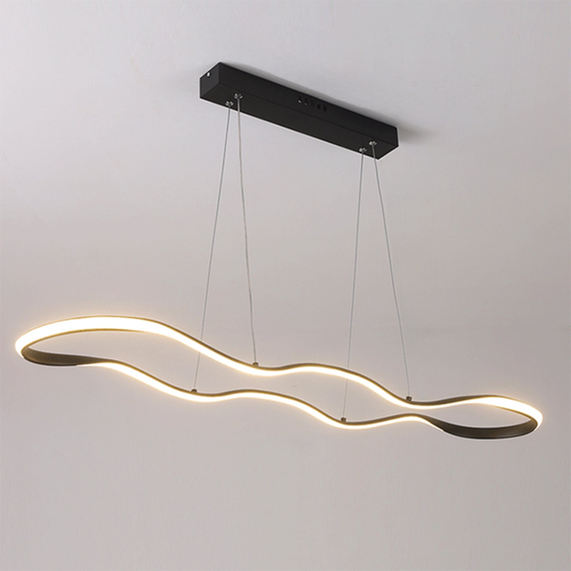 Lampa Sufitowa Wisząca Led Lhj026-cp Czarna  2