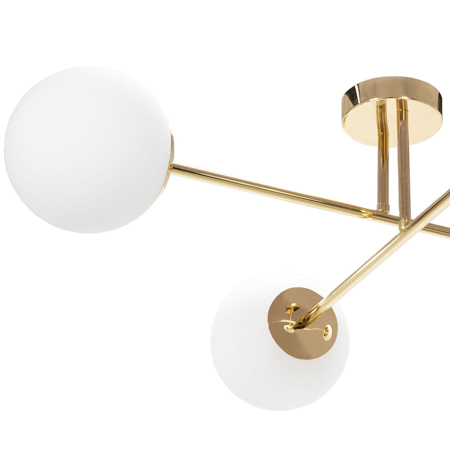 Lampa Sufitowa APP1248-4CP Złota