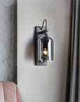 LAMPA ŚCIENNA KINKIET APP1207-1W  Czarny  2