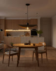 LAMPA SUFITOWA WISZĄCA APP1469-1CP czarno/złota  4
