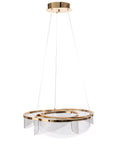 Lampa Sufitowa Wisząca Led G138-cp 50cm Złota  8