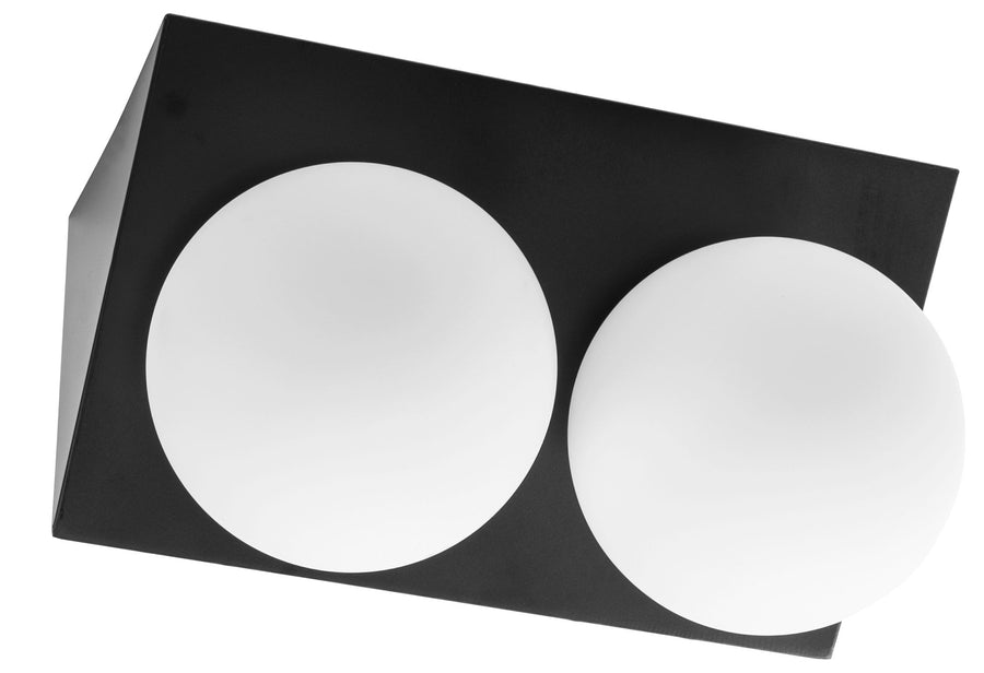 LAMPA ŚCIENNA KINKIET APP1230-2W Czarna