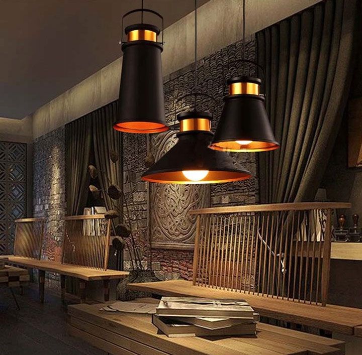Lampa sufitowa ASTI ABC Czarna