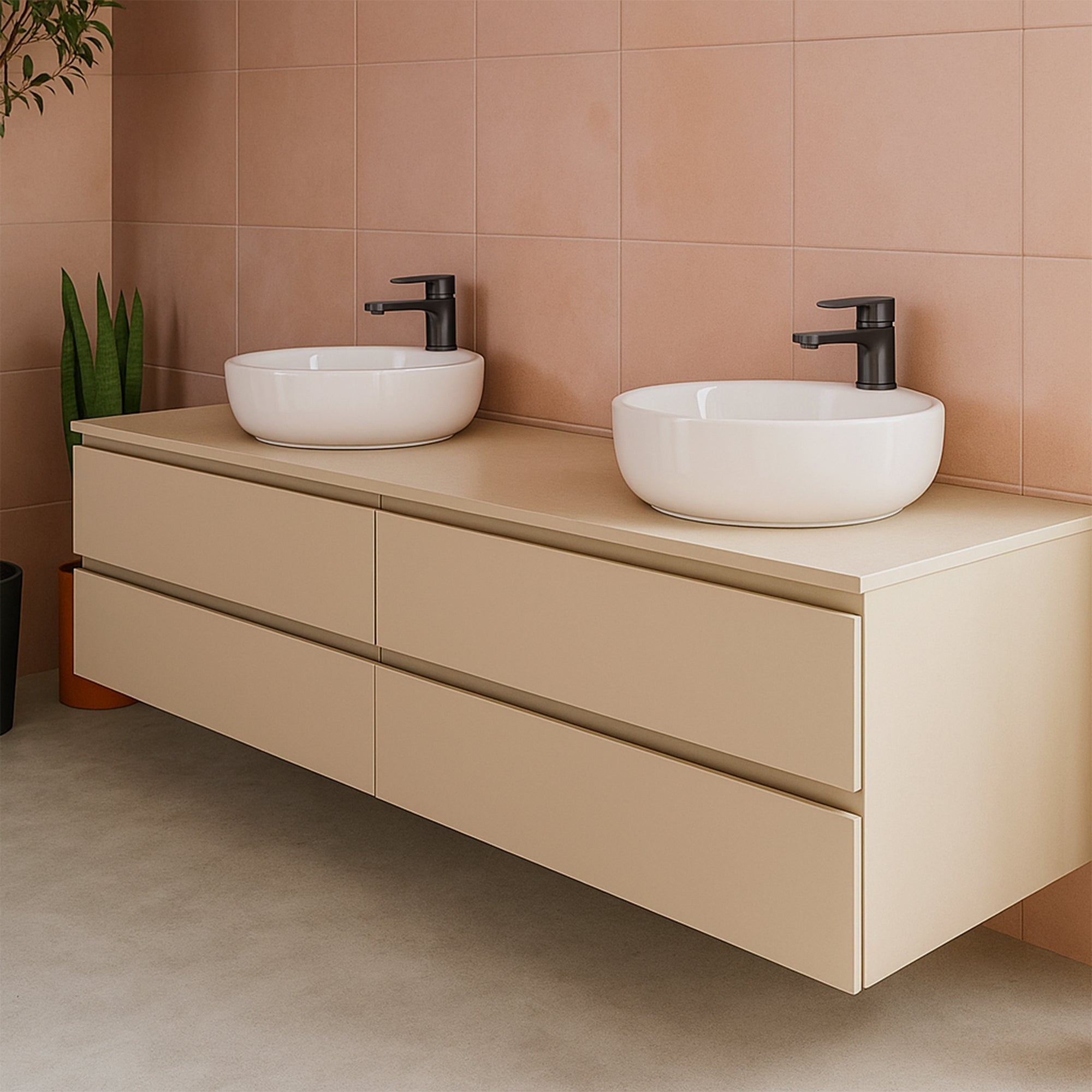 Bateria Umywalkowa REA ARGUS TYTAN Niska  5