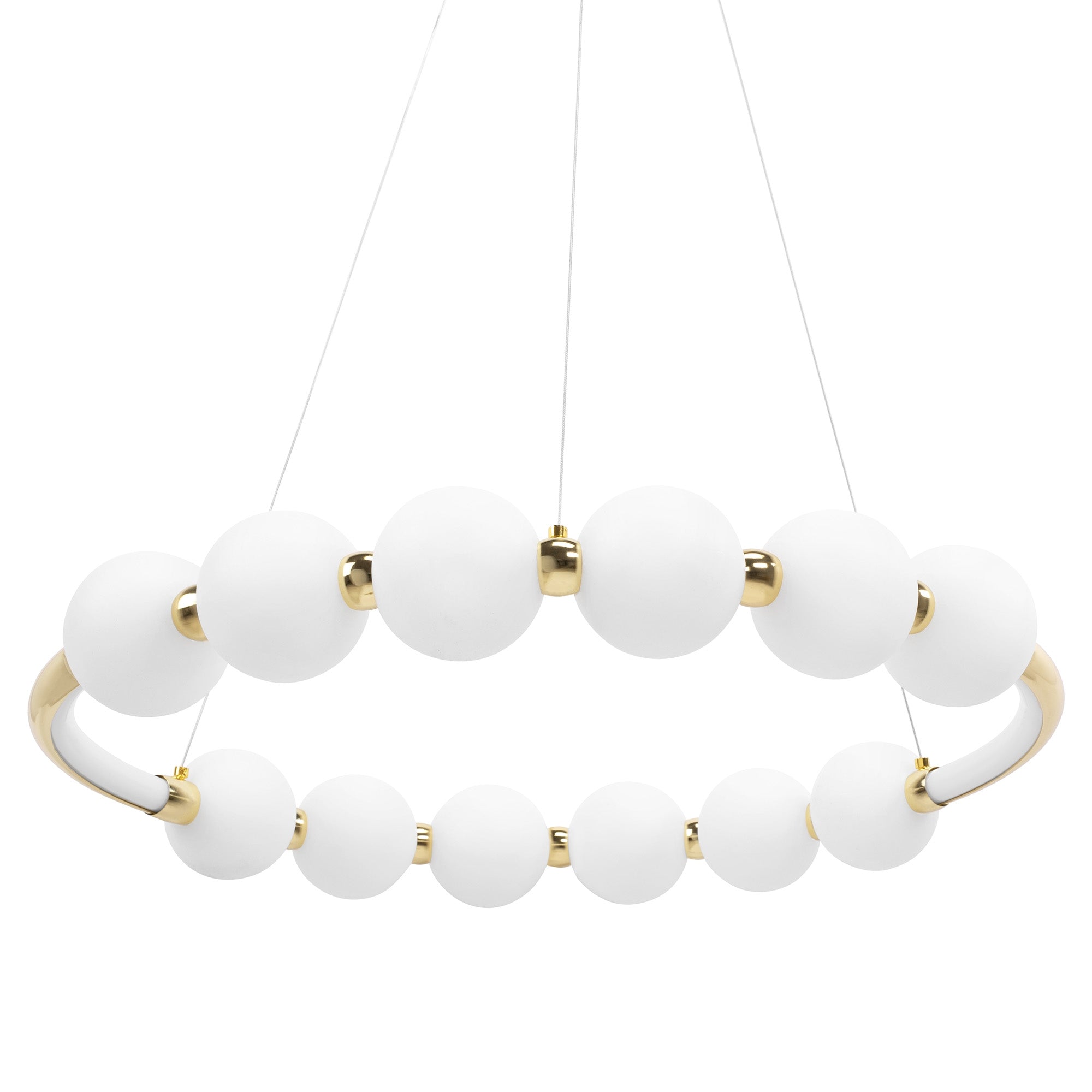 Lampa Wisząca Led App1553-cp Gold  3