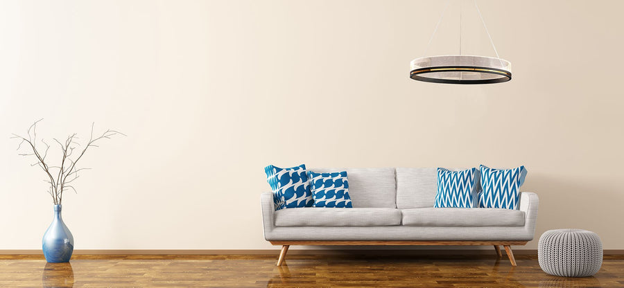 Lampa Wisząca LED APP1192-CP Czarno Złota