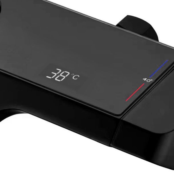 Zestaw PRYSZNICOWY z Termostatem REA ROB Czarny