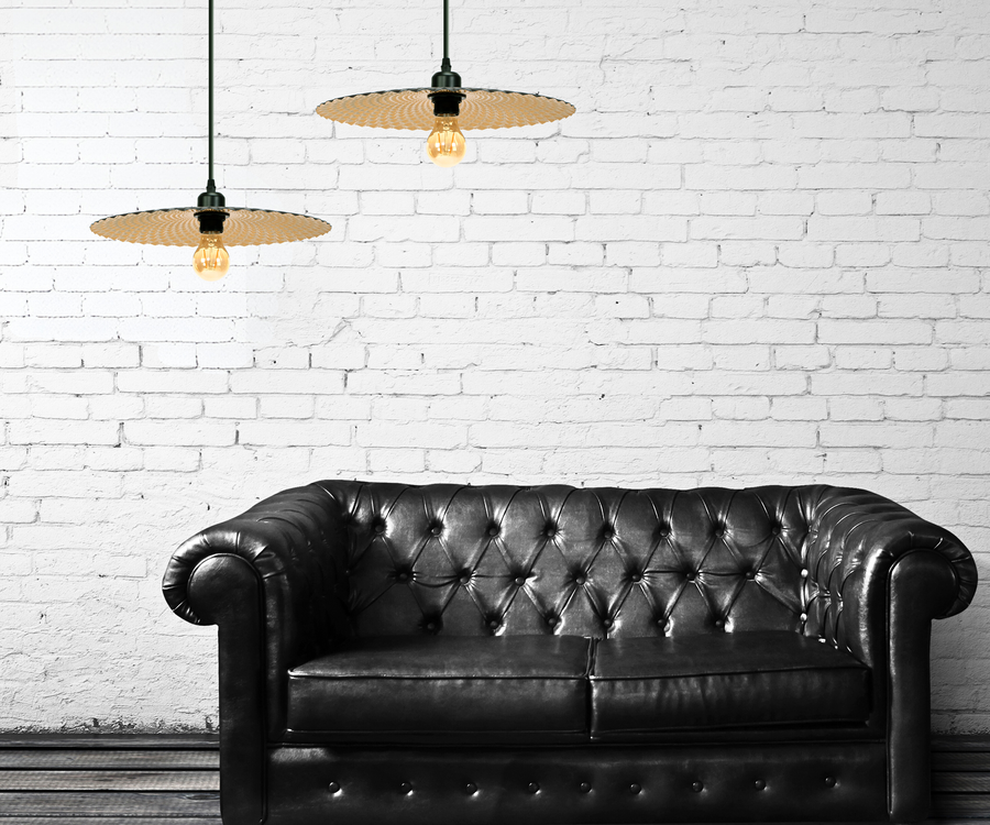 Lampa Wisząca APP1290-1CP Old Gold