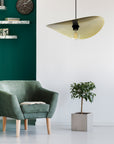 LAMPA SUFITOWA WISZĄCA APP1469-1CP czarno/złota  8