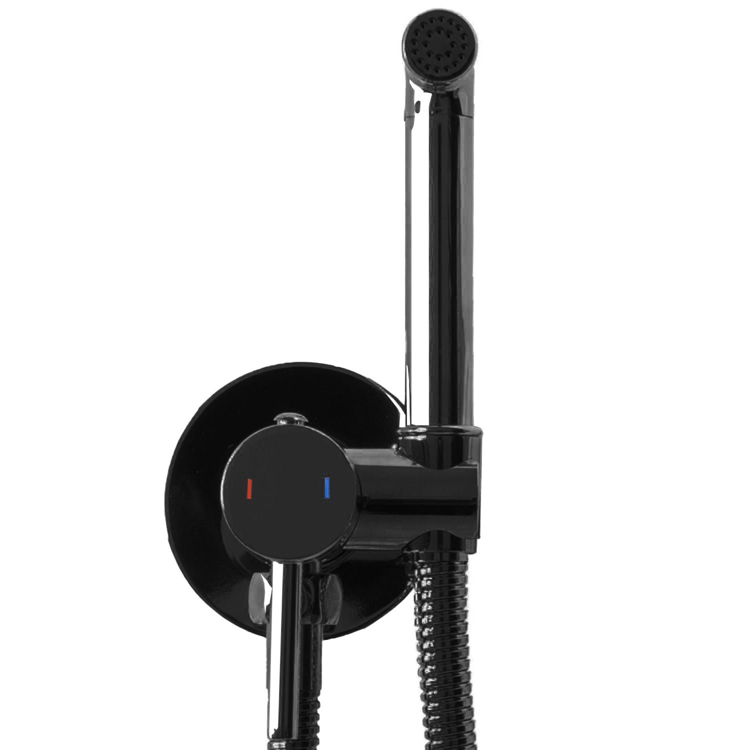 Bateria Bidetowa REA Lungo Loop Czarna Metaliczna