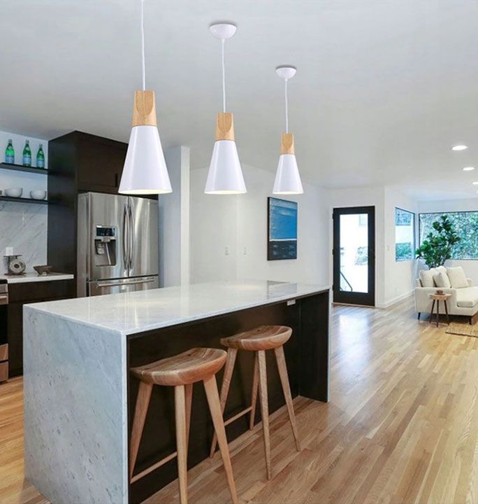 Lampa sufitowa SCANDI B APP058-1CP Biała