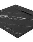 Brodzik prysznicowy Bazalt CARRARA BLACK 90x90