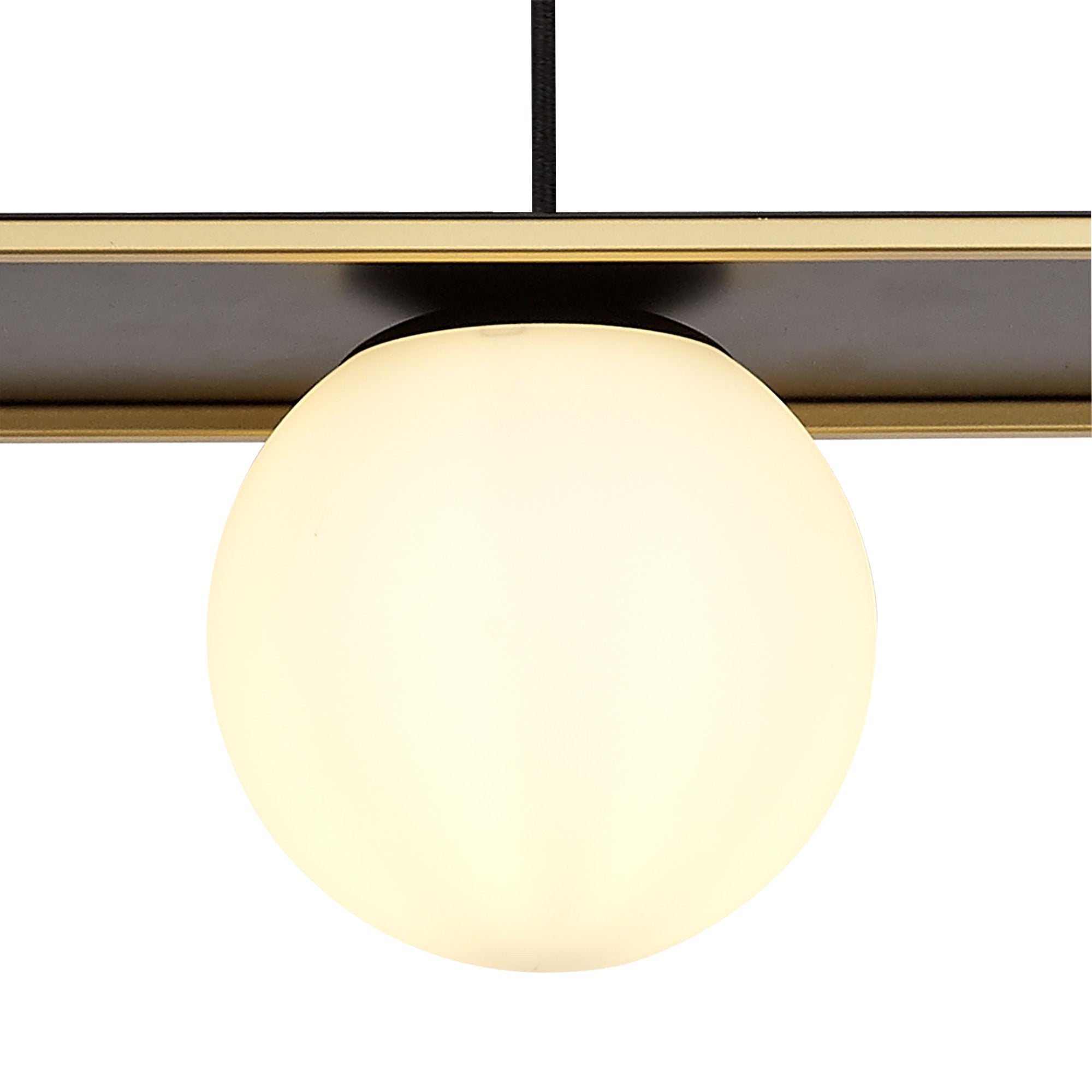 Lampa sufitowa Czarno Złota APP1164-3CP  5