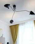 Lampa sufitowa 3 ramienna APP569-3C Czarna