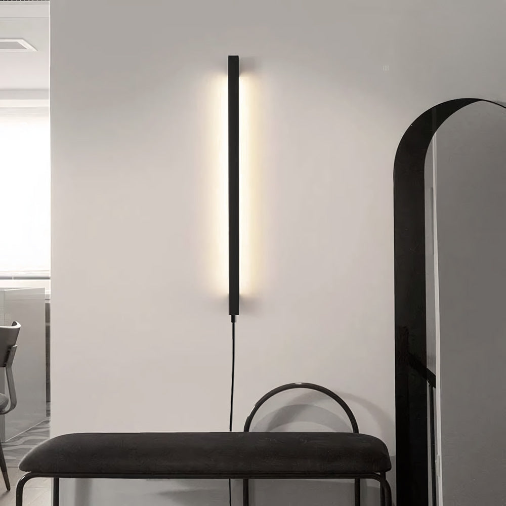 Kinkiet Ścienny Led Lhj063-w 80cm Czarny  6