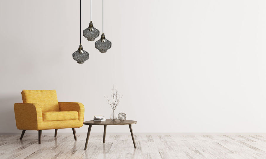 Lampa Wisząca APP1122-1CP Czarna